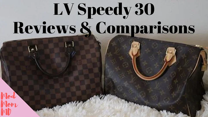 Louis Vuitton Speedy 30 Reviews & Comparisons | Classic vs. Bandouliere | Wear & Tear | modmom md
