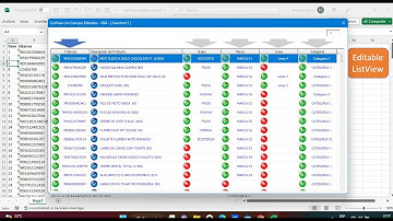 ListView con Campos Editables v4 - VBA