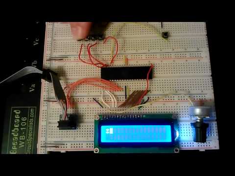 UCR EE/CS 120B Spring 2015 -- Erin Mullally -- Dot Matrix LCD Custom Character Display