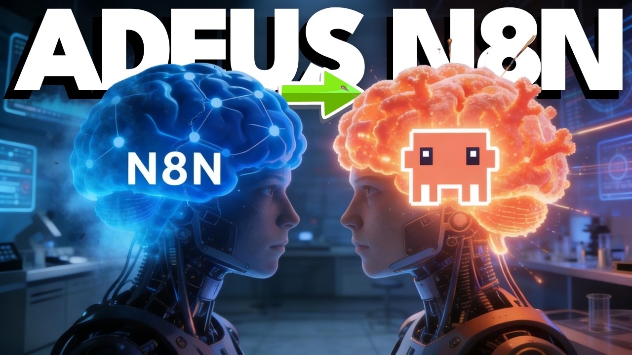 Por que migrei meu assistente do N8N para o Claude Code
