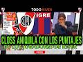 👉 😱 “JUGARON 1 PUNTO”: Closs y Distásio destrozaron los puntajes de River vs Tigre 💥