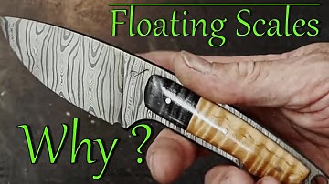 Floating Wood Slabs and Why! Knifemaking tips and tricks