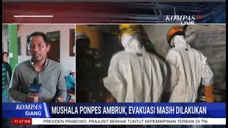 Hingga Minggu Siang, Evakuasi Korban Bangunan Ponpes Ambruk Masih Dilakukan, Bnpb Target Sampai Esok