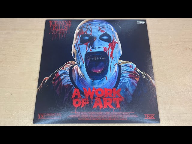 Ice Nine Kills – A Work of Art - Glow in the Dark Green 7” Vinyl
