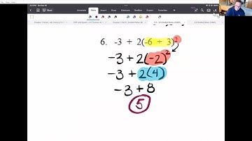 Chapter 2, Section 5 Guided Notes (Math 0461) Pre-Algebra