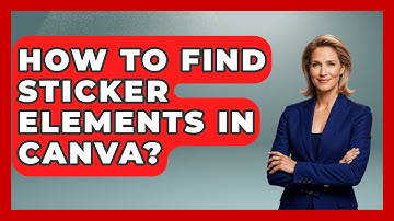 How To Find Sticker Elements In Canva? - Graphic Design Nerd