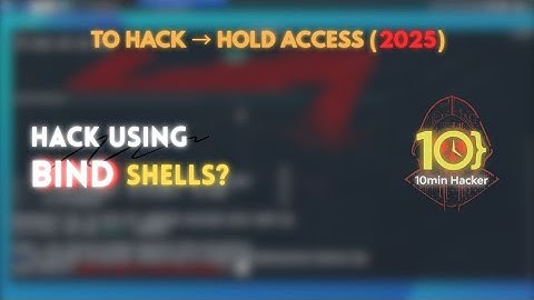 How Bind Shells Hacking Work | Practical Demo (in 10 minutes)