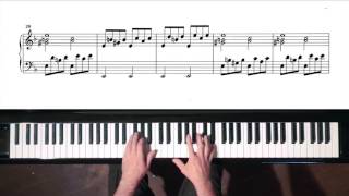 Scarlatti Sonata in D minor K.517 - KEYBOARD WITH SCORE chords