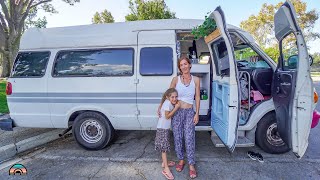 Single Mom Daughter - Their Diy Camper Van
