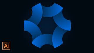 Logo abstract design in Adobe Illustrator | DesignMentor screenshot 3