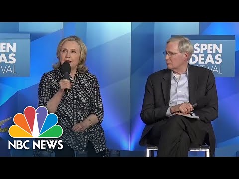 Hillary Clinton, Stephen Hadley Discuss Legacy Of Madeleine Albright