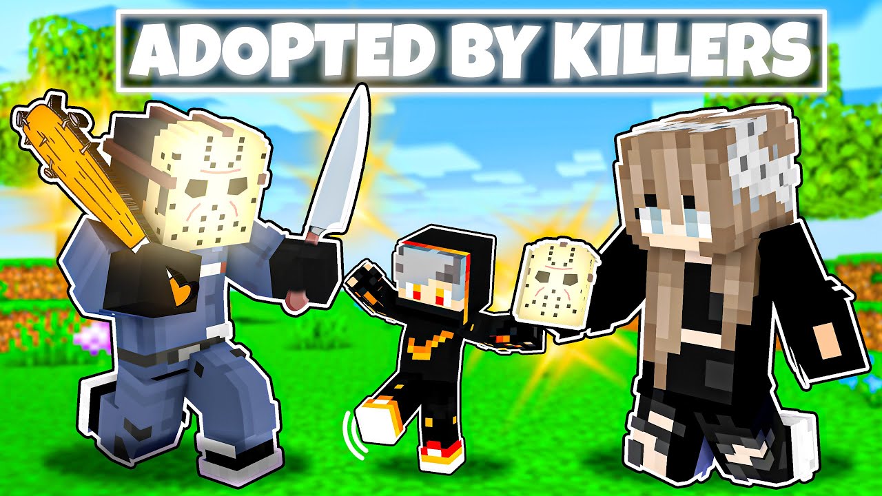 Adopted by KILLERS in Minecraft! (Hindi)