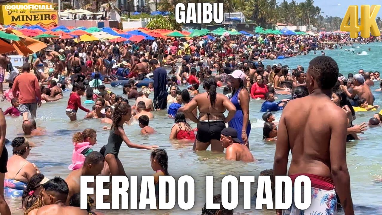 Praia de Gaibu 1 de janeiro 2026 pra lotada Cabo de Santo Agostinho Pernambuco ￼