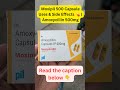 Moxipil-500 कैप्सूल कब और क्यों दी जाती है? 🤔 #youtube #viral #trending #healthtips #reelsindia