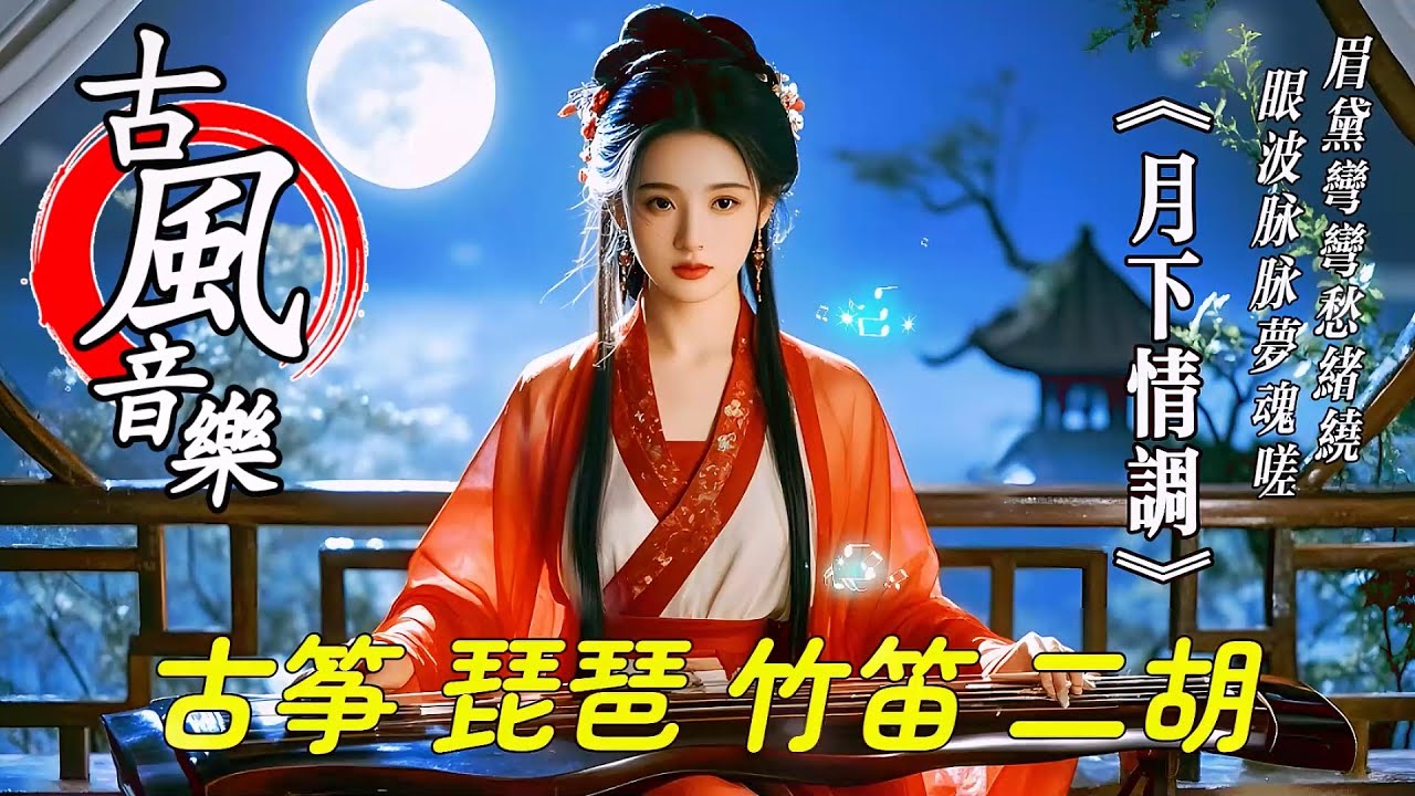 古風音樂《月下情调》173💝中国风优美纯音乐~热门音乐古典歌曲