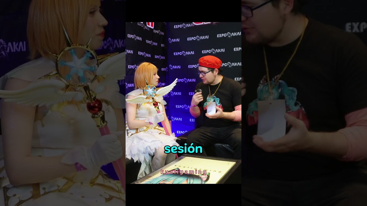 Aquí se comenta con su fotógrafo de confianza !!#kualigaming #cosplay #otaku #expoakai