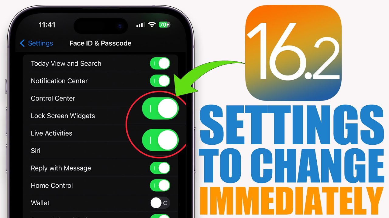 IOS 16 2 16 Settings You Need To Change NOW YouTube