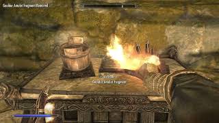 If you set fire to The Gauldur Amulet, something strange will happen!