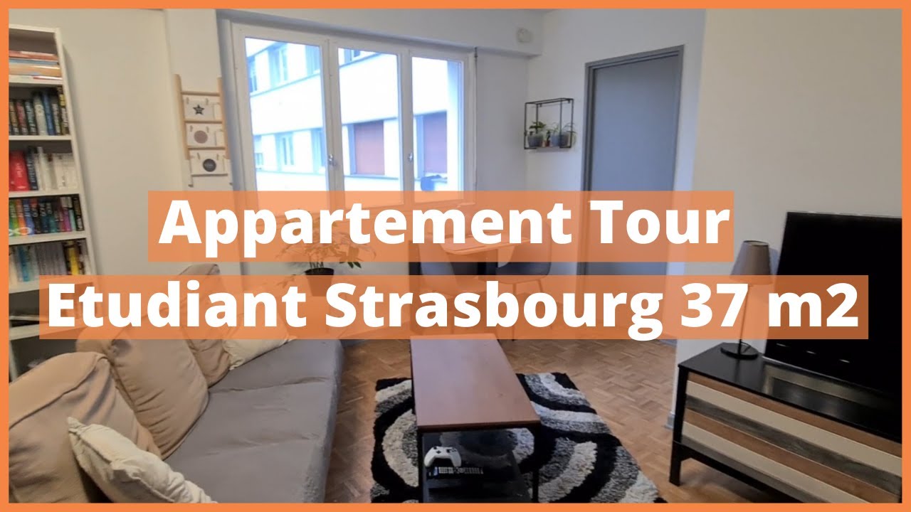 Mon Appartement Tour Etudiant (37m2 à Strasbourg !)