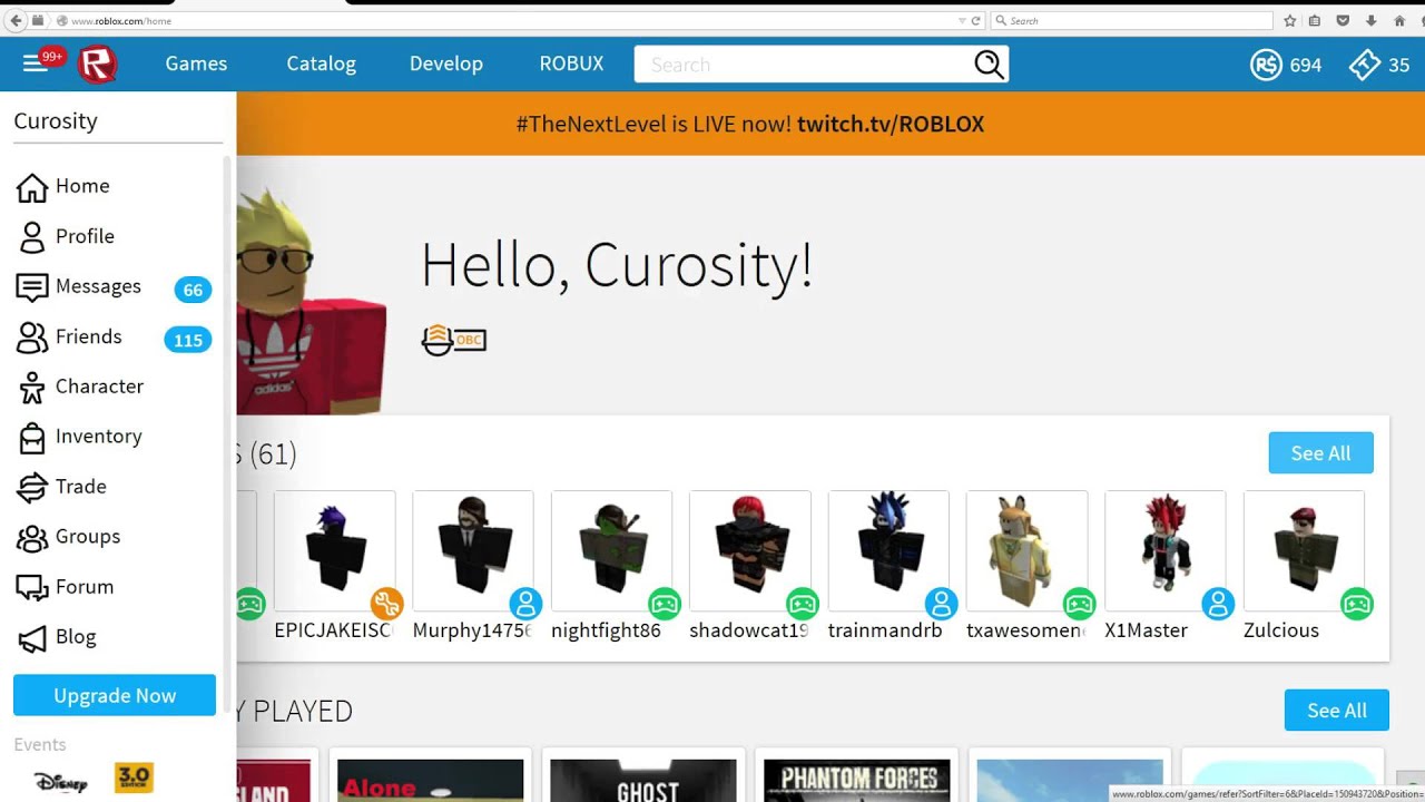 Roblox Online Status