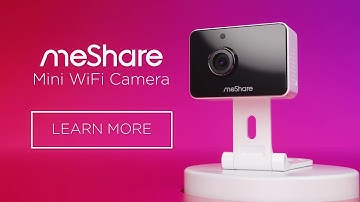 The meShare Mini WiFi Camera - Available at walmart.com