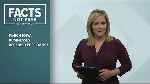 Explaining which Iowa businesses received Payroll Protection Program loans