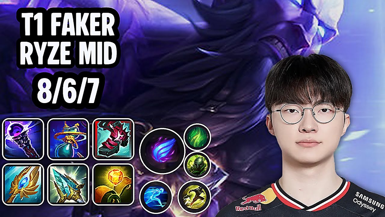 T1 Faker Ryze Mid SoloQ Replay 20260113