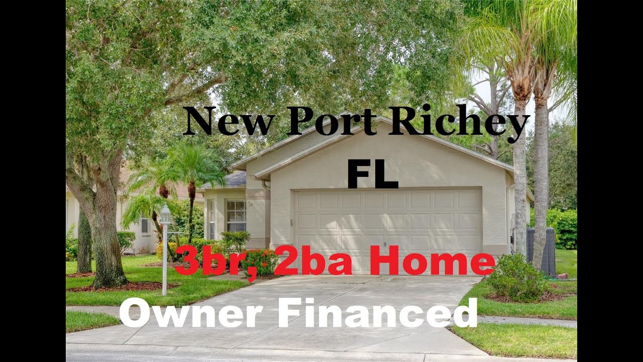 New Port Richey Florida Owner Finance 3br, 2ba home