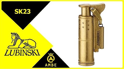 Bật lửa cối cổ xăng đá độc đáo Lubinski SK23 - Ambe.vn