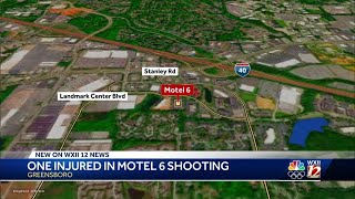 One person shot at a Motel 6 in Greensboro