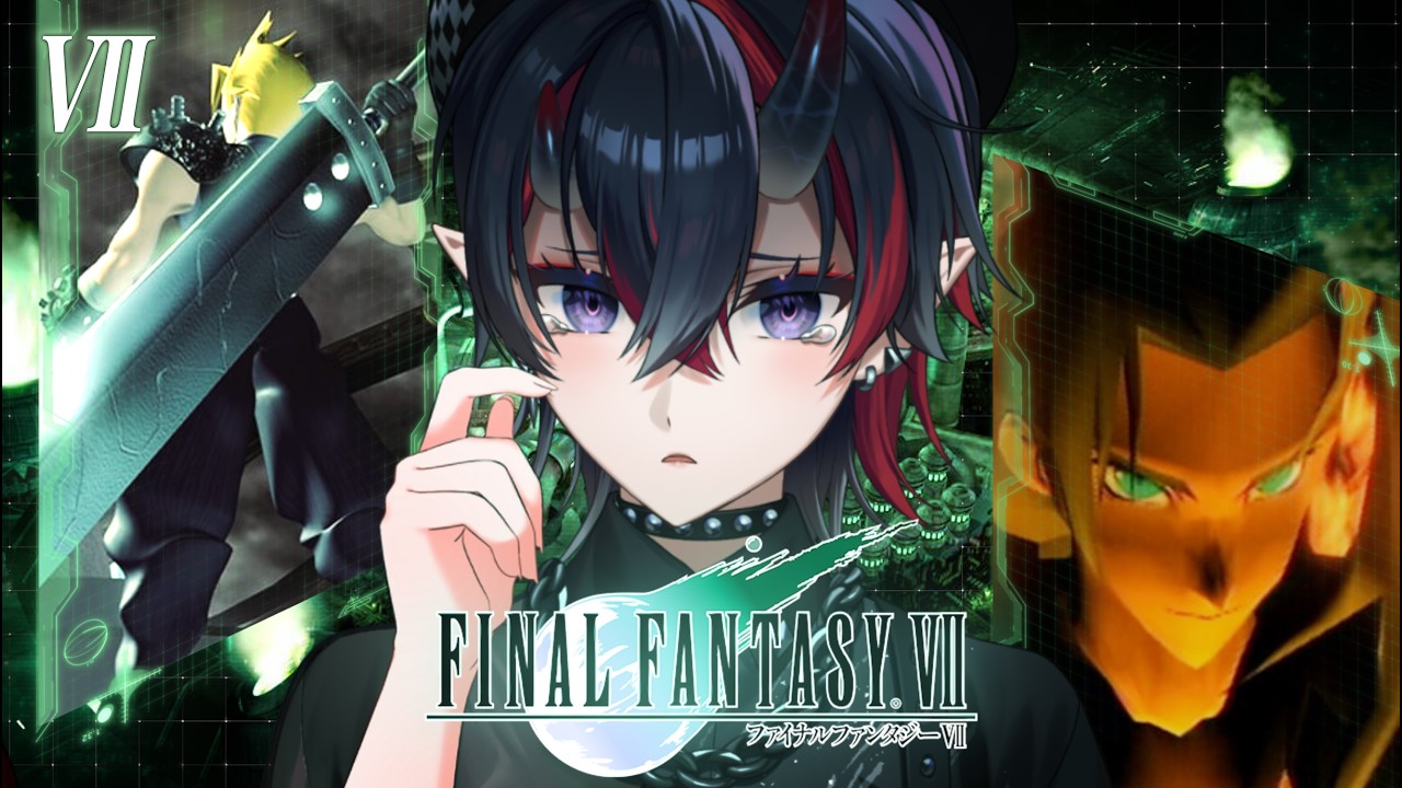 【FF7】29年前の伝説的傑作RPG！オリジナル版「ファイナルファンタジーVII」初見実況プレイ #7【龍ヶ崎リン / ななしいんく】