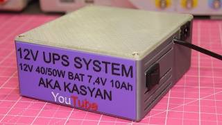 DIY UPS for a Router | Build a Backup Power Supply