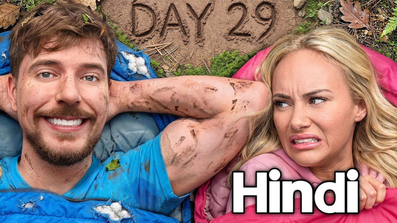 Survive 30 Days Stranded With Your Ex, Win $250,000 In Hindi | Mr Beast Hindi | Mrbeast In Hindi ​