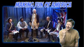 Washington's Plan | American Reacts | #Reaction #humor #SNL