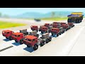 Tug of War Crashes #10 - Beamng drive