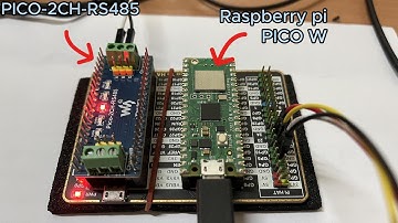 PICO W透過RS485介面來控制LED調光