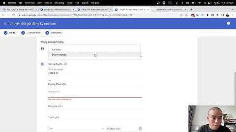 Hướng dẫn thanh toán email tên miền Google Workspace | tadola.vn