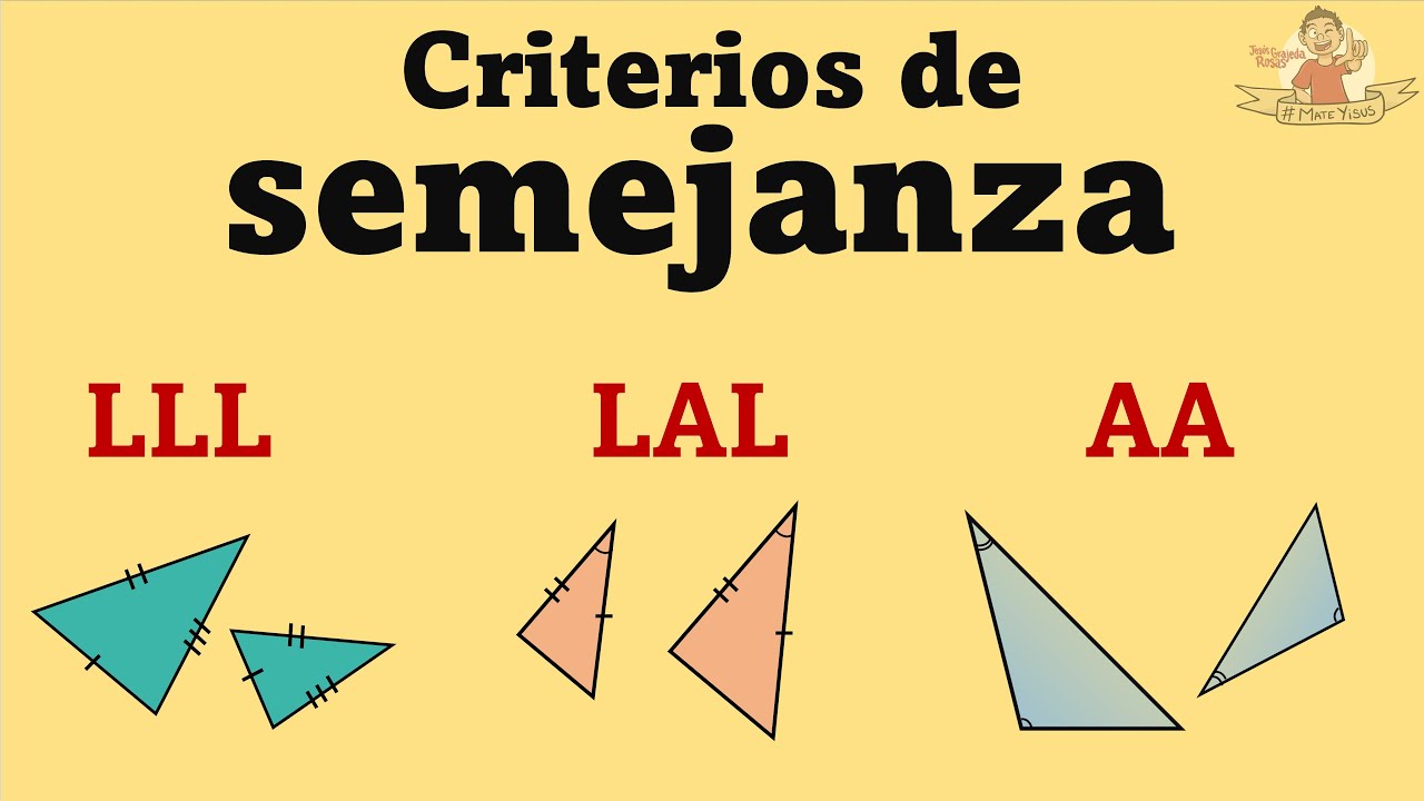 Criterios De Semejanza En Tri Ngulos Todo Lo Que Necesitas Saber Youtube