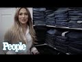 Jennifer Lopez Shows Us Inside Her Enormous Closet! | Hollywood at Home | People