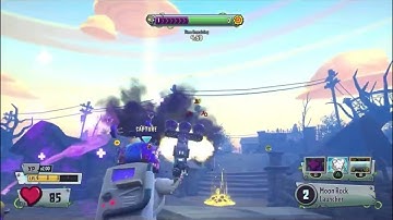 Astronaut destroys peashooter (pvz gw2)