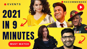 2021, in 9 Minutes | The best video you will see on YouTube today..!