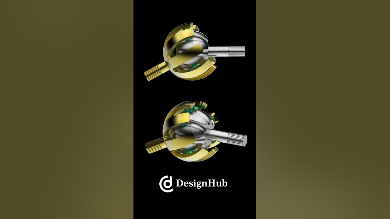 Rzeppa Joint 3D Design & Animation YouTube