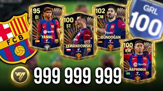 999 MILLONES POR EL MEJOR FULL BARCELONA DE TODO EL FC MOBILE