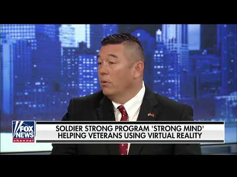 US Marine Vet Chris Merkle Explains VR Therapy to Martha MacCallum on Fox News The Story