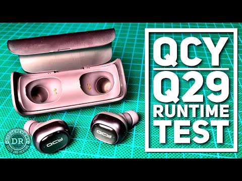 QCY Q29 Wireless Bluetooth 4.1 Dual Earphones - Runtime test