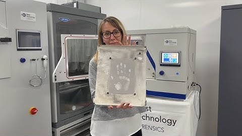 How to develop latent fingermarks with West Technology