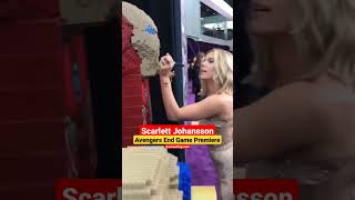 Scarlett Johansson At Avengers Endgame Premiere 2019 shorts scarlettjohansson avengers endgame