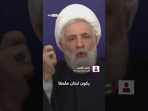 نعيم قاسم: لبنان لن يكون ملحقاً بإسرائيل
