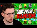 Can You Beat Survival Using Random Plants?