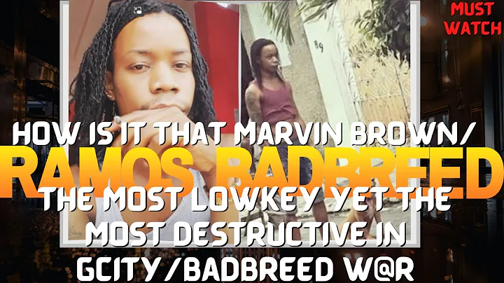 Marvin "RAMOS" Brown from the BADBREED Squash man/...